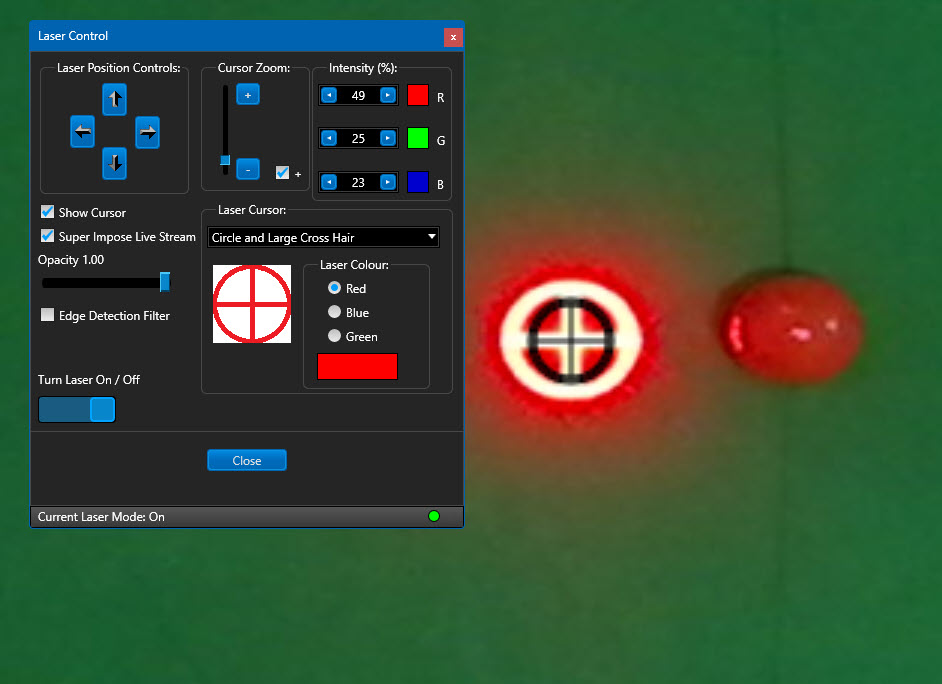 Laser On